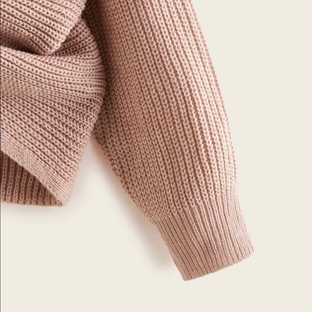 Twisted Back Fall Sweater - Picture 4 of 4